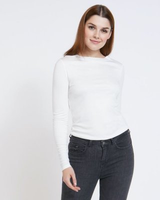 Paul Costelloe Living Studio Long-Sleeved Boat Neck Top