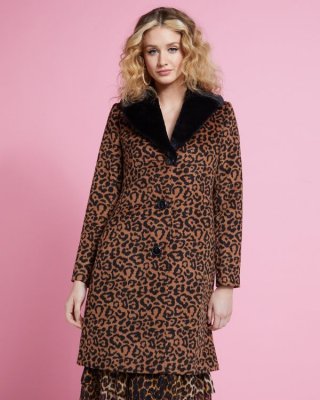 Savida Leopard Coat