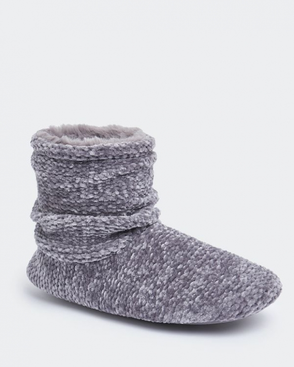 Chenille Bootie