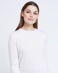 Paul Costelloe Living Studio Cream Cashmere Crew Neck Jumper