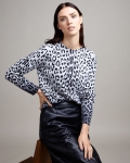 Paul Costelloe Living Studio Animal Crew Neck Jumper