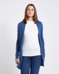 Paul Costelloe Living Studio Blue Shawl Cardigan