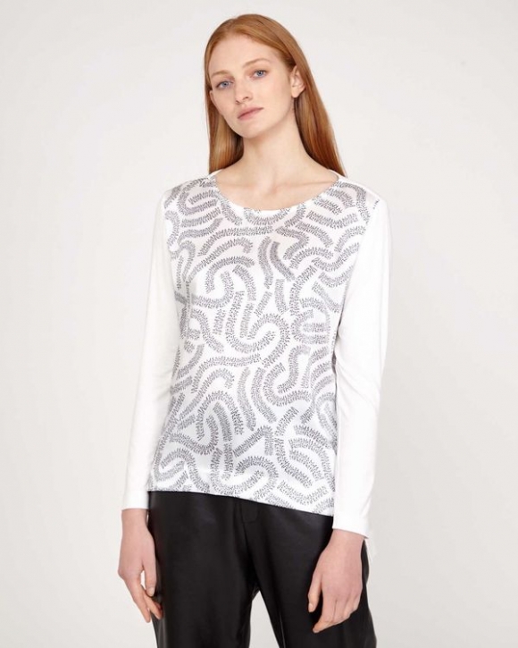 Carolyn Donnelly The Edit Squiggle Print Top