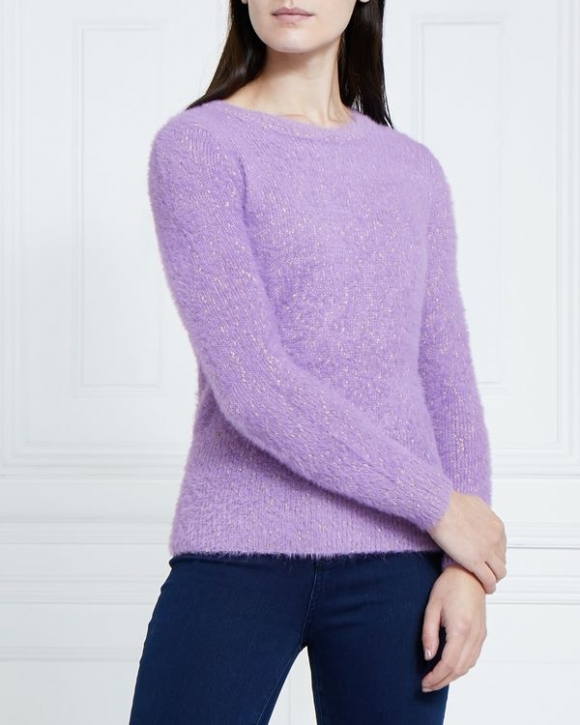 Gallery Amazon Lurex Fluffy Jumper