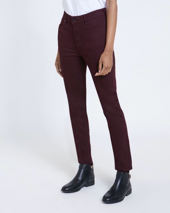 Straight Fit Mid Rise Jeans